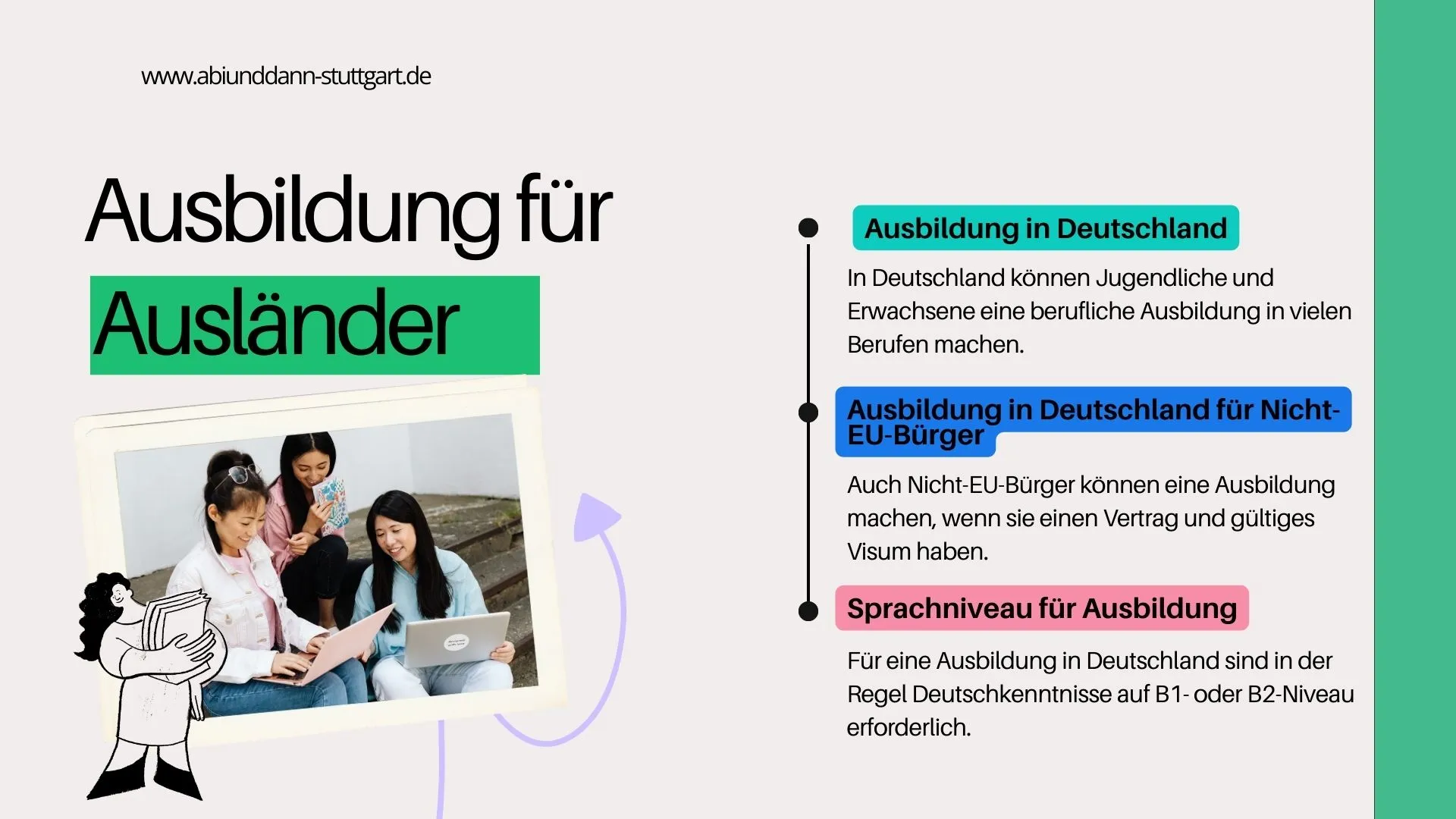 Dein Weg zur Ausbildung in Deutschland: Schritt-für-Schritt Guide für Nicht-EU-Bürger/innen
